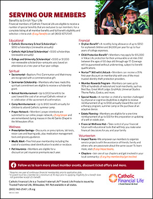Catholic Financial Life Member Benefits